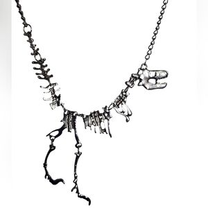 T Rex Dinosaur Skeleton Necklace